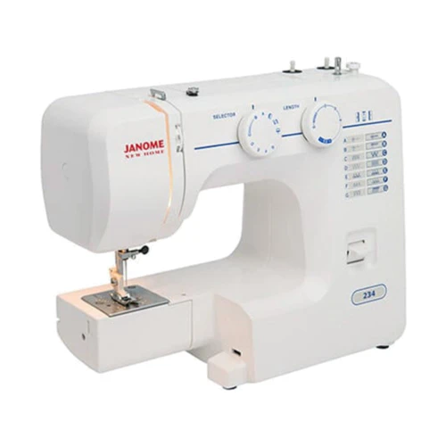 Швейная машина Janome 234: Максимальная скорость, стежков/мин 750