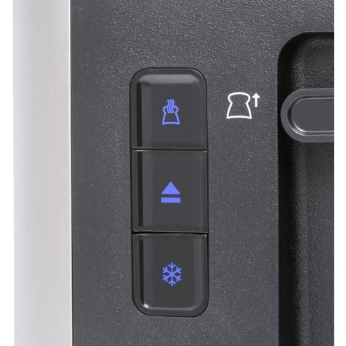 Тостер Russell Hobbs 27390-56 Heaton Brushed 2Slice: Съемный поддон для сбора крошек есть