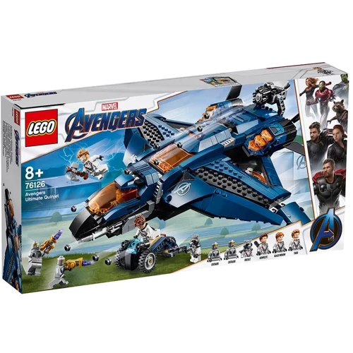 Конструктор LEGO Super Heroes Модернизированный квинджет Мстителей (76126)