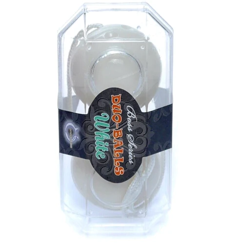 Вагинальные шарики Duo balls White, BS6700030