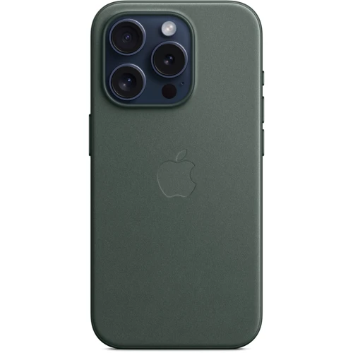 Чехол для iPhone Apple iPhone 15 Pro FineWoven Case with MagSafe - Evergreen (MT4U3ZM/A): Тип аксессуара чехол