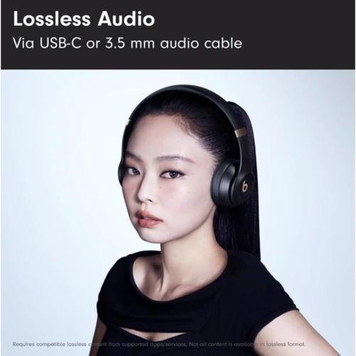 Навушники Beats by Dr. Dre Solo 4 Black/Gold (MC2L4): Додатково съемный кабель, Совместимость с Apple, Совместимость с Android