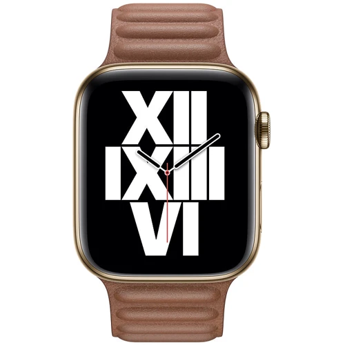 Аксесуар для Watch Apple Leather Link Saddle Brown Size S / M (MY9H2) for Apple Watch 42 / 44mm: Виробник Apple