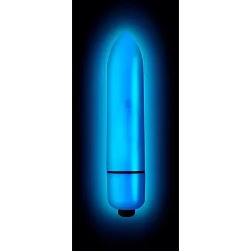 Вибропуля Rocks Off Neon - Laser, светится в темноте