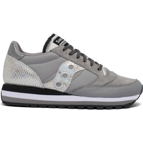 Кросівки Saucony Jazz Triple Snakeskin (60550-3S) 38 (8) сіра натуральна замша демісезон