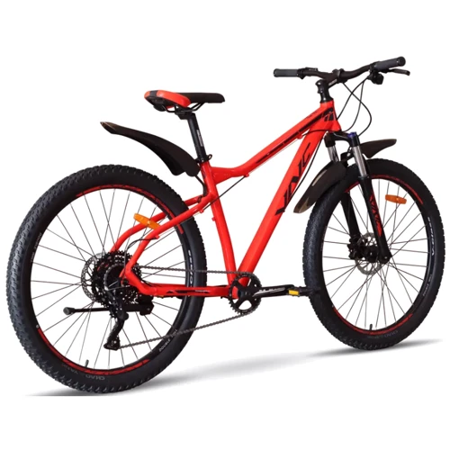 Велосипед VNC 2023' 27.5"x2.80" HighRider A7 Plus V1A7P-2747-RB, L/19"/47см (2527) red (shiny)/black (matt)