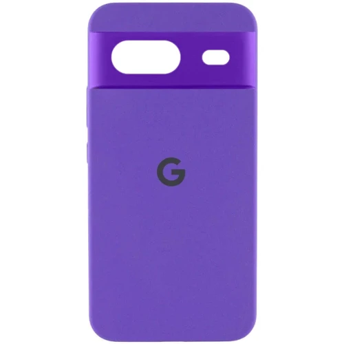 Чохол для телефона Lakshmi Premium Silicone Case з Logo Full Camera Amethyst for Google Pixel 8a