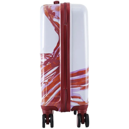 Валіза Semi Line 20" (S) White/Red Print (T5654-1) (DAS302888): Фактура Матовая, Гладкая