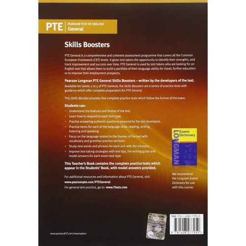 Pearson Test of English General Skills Booster 4 Teacher's Book and CD Pack: Производитель Pearson Education