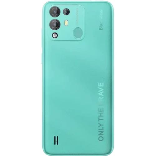 Смартфон Blackview A55 Pro 4/64Gb Turquoise Green: Дисплей 6.53 IPS (720 x 1600) 269 ppi, 16M цветов, сенсорный, емкостный