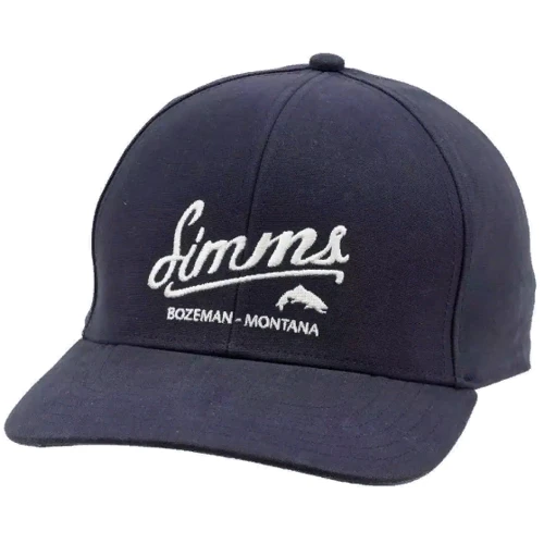 Мужская бейсболка Simms Riprap Canvas синяя (13026-404-00)