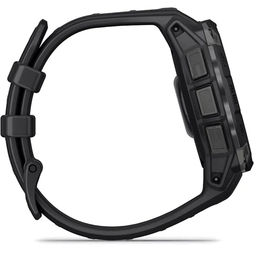 Смарт-годинник Garmin Instinct 3 AMOLED 45mm Black with Black Band (010-02936-00): Особливості Компас, Влагозащищенные, Бесконтактная оплата, Барометр, Фонарик