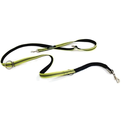 Поводок для собак Croci Hiking Antishock для дрессировки 200х2.5 см зеленый (C5079974)