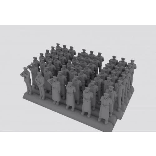 Набор фигурок Northstar Models Экипаж подводной лодки в зимней униформе, набор 2 (смола) (NSA144502)