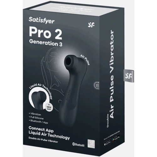 Вакуумный смарт стимулятор Satisfyer Pro 2 Generation 3 dark gray