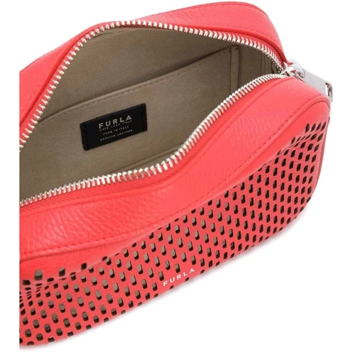 Женская сумка кросс боди Furla Block Mini красная (1060264): Тип Сумки