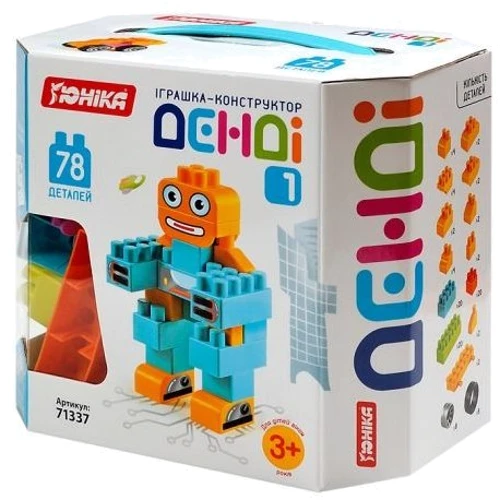 Конструктор дитячий Юніка "Денді 1" 78 дит. (71337)
