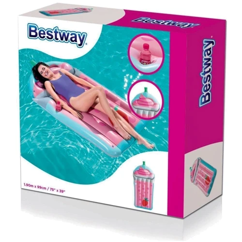Пляжный надувной матрас - плот Bestway 44037 Коктейль, 190 х 99 см фото 13