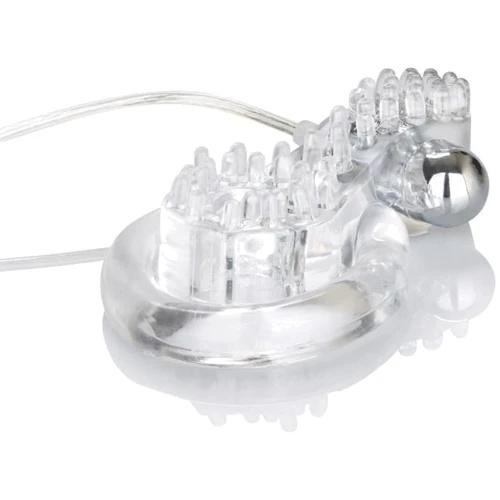 Виброкольцо Elite Sexual Exciter Crystal