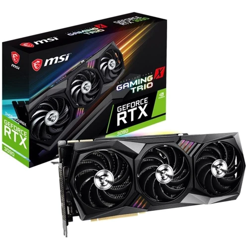 Видеокарта MSI GeForce RTX 3090 GAMING X TRIO 24G: Тип памяти GDDR6X