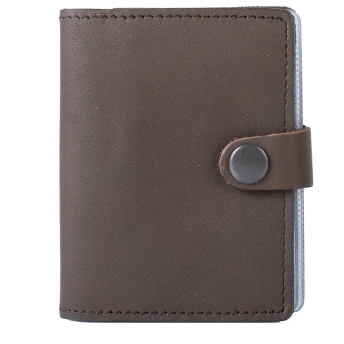 Чоловіча візитниця DNK Leather DNK Leather коричнева (DNK-Cards-Kcol-F)