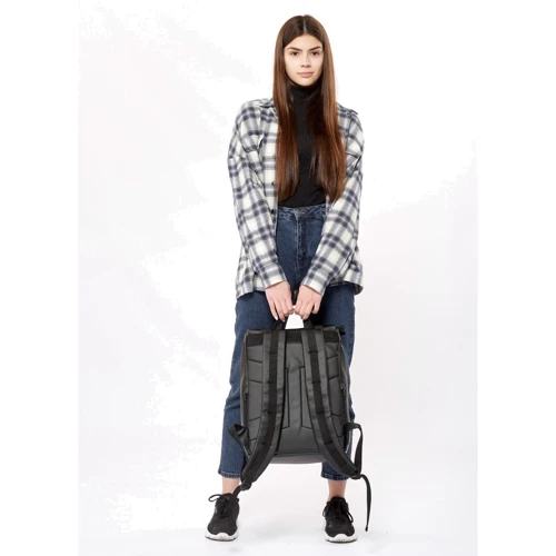 Женский рюкзак Sambag Loft Zard черный (22651001): Тип ручки Короткая ручка, Плечевой ремень