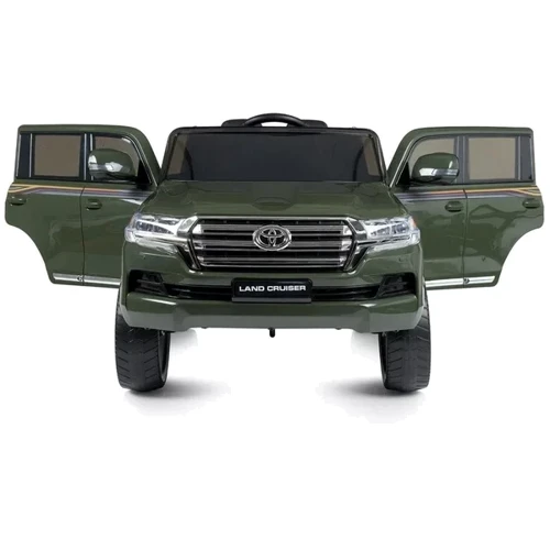 Детский электромобиль Bambi Racer Джип Toyota Land Cruiser, хаки (JJ2022EBLR-10): Максимальная скорость, км/ч 5