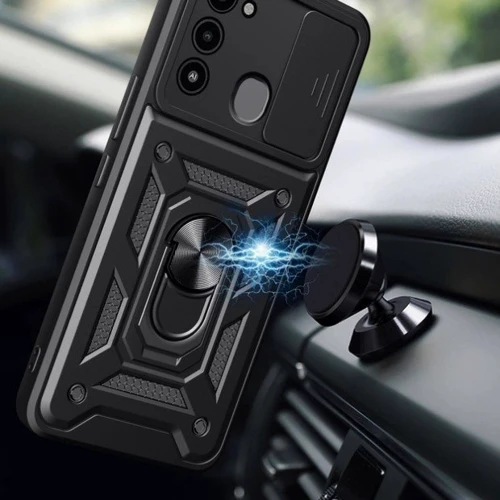 Чохол для телефона BeCover Military Black для Tecno Spark Go 2022 (KG5m) (710447): Плівка в комплекті нет