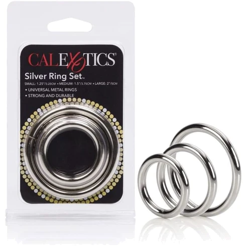Набір кілець Silver Ring - 3 Piece Set