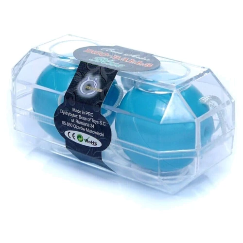 Вагинальные шарики Duo balls Blue, BS6700024