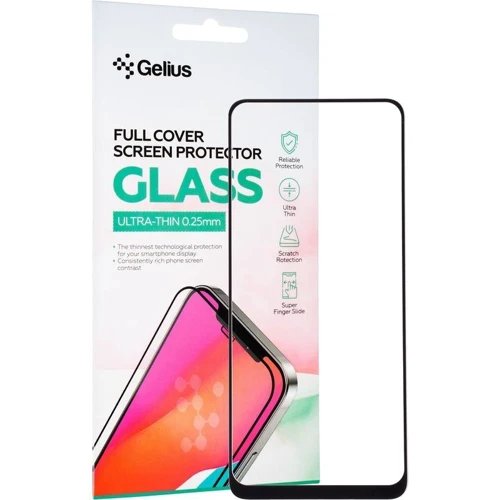 Аксессуар для смартфона Gelius Tempered Glass Full Cover Ultra Thin 0.25mm Black for Oppo A78 4G