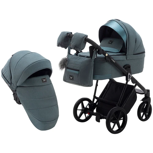Коляска 2 в 1 Adamex Gallo Thermo GA-5 aquamarine