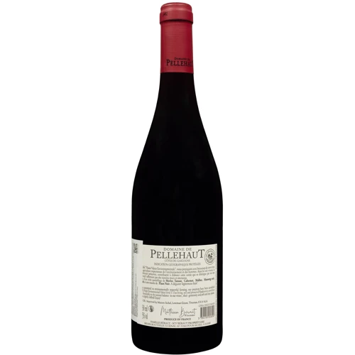 Вино Domaine de Pellehaut Harmonie Rouge Cotes de Gascogne 2023 IGP красное сухое 0.75 л (FSH_3394150053090): Страна производитель Франция