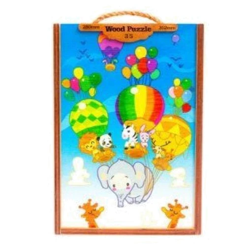 Деревянные пазлы Tatev Мульти звери, 35 элементов (1213): Производитель Tatev