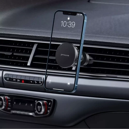 Держатель Proove Car Holder Air Vent Basic Black: Особенности магнитный