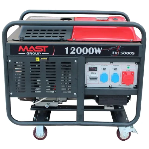 Бензиновий генератор MAST GROUP YH15000S: Тип електростанції бензиновый
