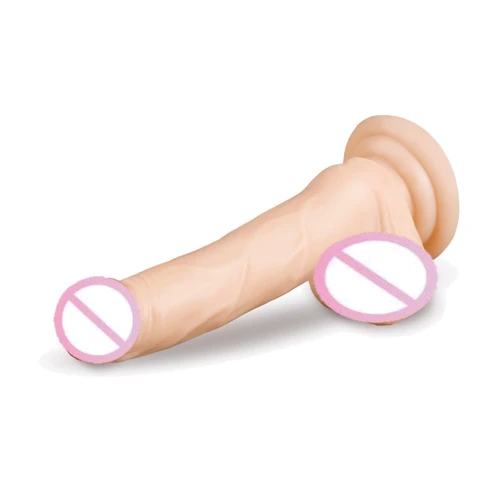 Реалистичный фаллоимитатор на присоске Brazzers, 14,5х3.5 см