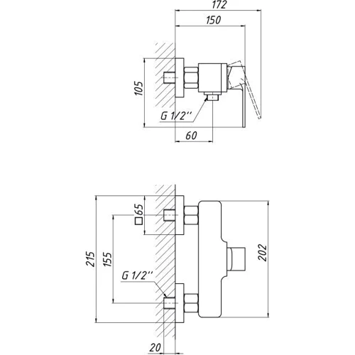 Q-tap Namesti 4025102C: Термостат Нет