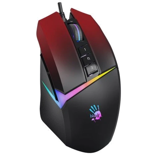 Мышь A4Tech Bloody W60 Max Gradient Red: Интерфейс подключения USB