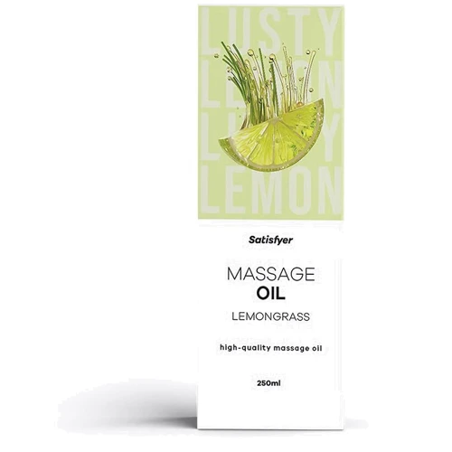 Масажна олія Satisfyer Massage Oil Lemongrass 250 мл: Тип Масло