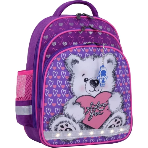 Рюкзак школьный Bagland Mouse 339 фиолетовый 377 (0051370)