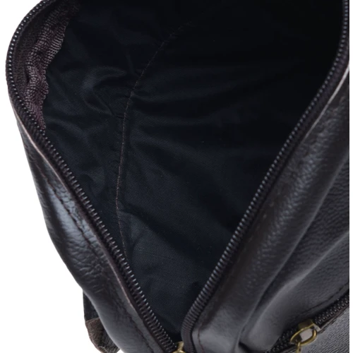 Мужская сумка планшет Borsa Leather коричневая (к1111-brown): Материал Натуральная кожа