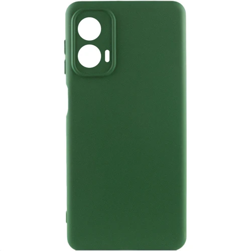 Чехол для телефонов Lakshmi Case Silicone Cover Full Camera Dark Green for Motorola Moto G24