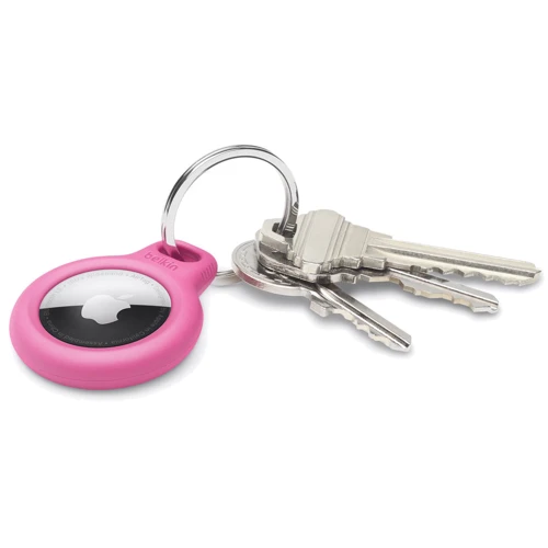Belkin Secure Holder with Key Ring for AirTag Pink (F8W973BTPNK) фото 5