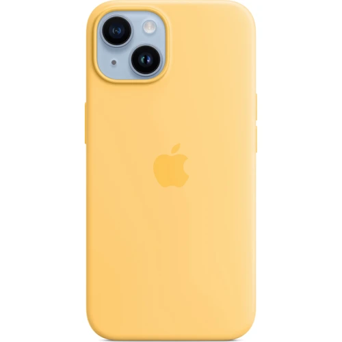 Чехол для iPhone Apple iPhone 14 Silicone Case with MagSafe - Sunglow (MPT23ZE/A) фото 6