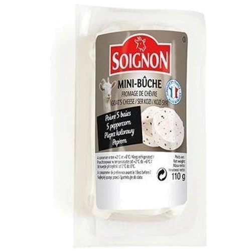 Сыр козий с перцем ТМ Soignon (110 г) (WT4063)