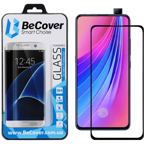 Аксессуар для смартфона BeCover Tempered Glass Black for Vivo V15 Pro (703946)