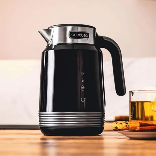 Електрочайник CECOTEC ThermoSense 600 Touch Black (CCTC-01748): Тип нагрівального елементу диcковый (cкрытый)