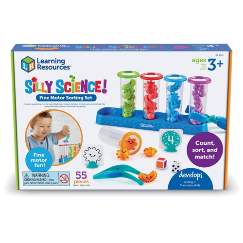 Навчальний ігровий набір-сортер Learning Resources – Весела наука (LER5542): Вік от 3-х лет