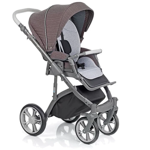 Универсальная коляска 2 в 1 Roan Bass Soft Chevron Burgundy: Тип коляски универсальная коляска (2-в-1)